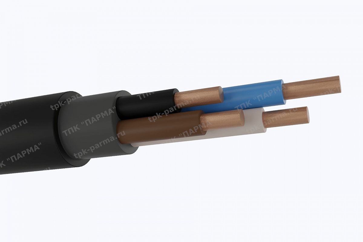 Фотография провода Кабель ВВГ 4х10 - 1кВ