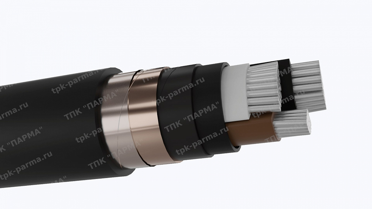 Кабель АПвВнг(A)-LS 3х185/50 - 35кВ