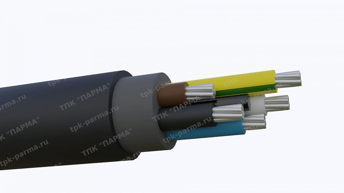 Фотография провода Кабель АВВГнг(A)-LS 5х6 - 1кВ