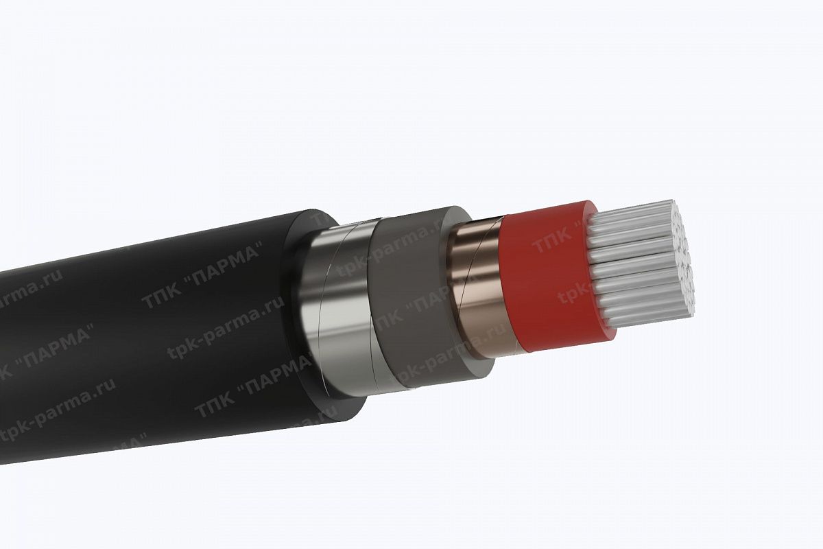 Фотография провода Кабель АВБШвнг(A)-LS 5х95 - 1кВ