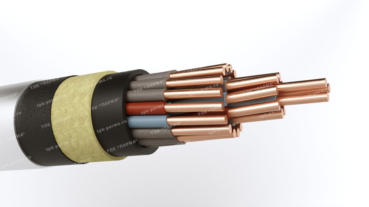 Фотография провода Кабель КВВБГ 52х1,5