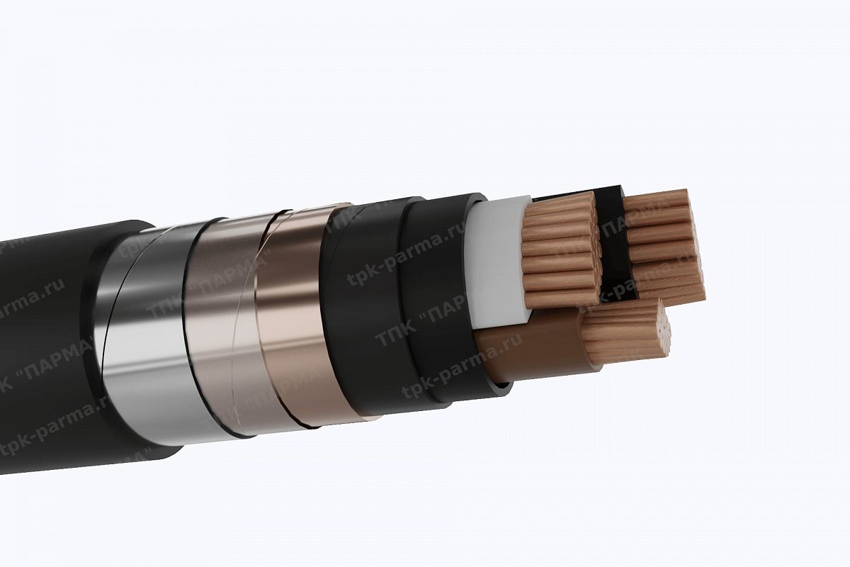 Фотография провода Кабель ВБШвнг(A)-LS 3х50 - 6кВ